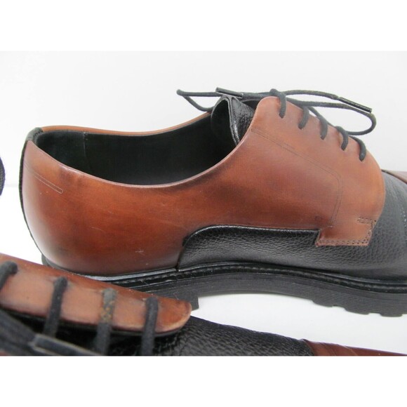 Hugo Boss Rubber Sole Cap Toe Derby Shoes Size EUR 45 US 11 M - Picture 13 of 16